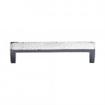M Marcus Heritage Brass Hammered Wide Metro Design Cabinet Pull 160mm Centre to Centre
